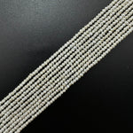 White and Peach Pearl  3.5x2.5mm - Perfect for Jewellery Crafting image 4