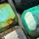 Turquoise Square Beads image 4