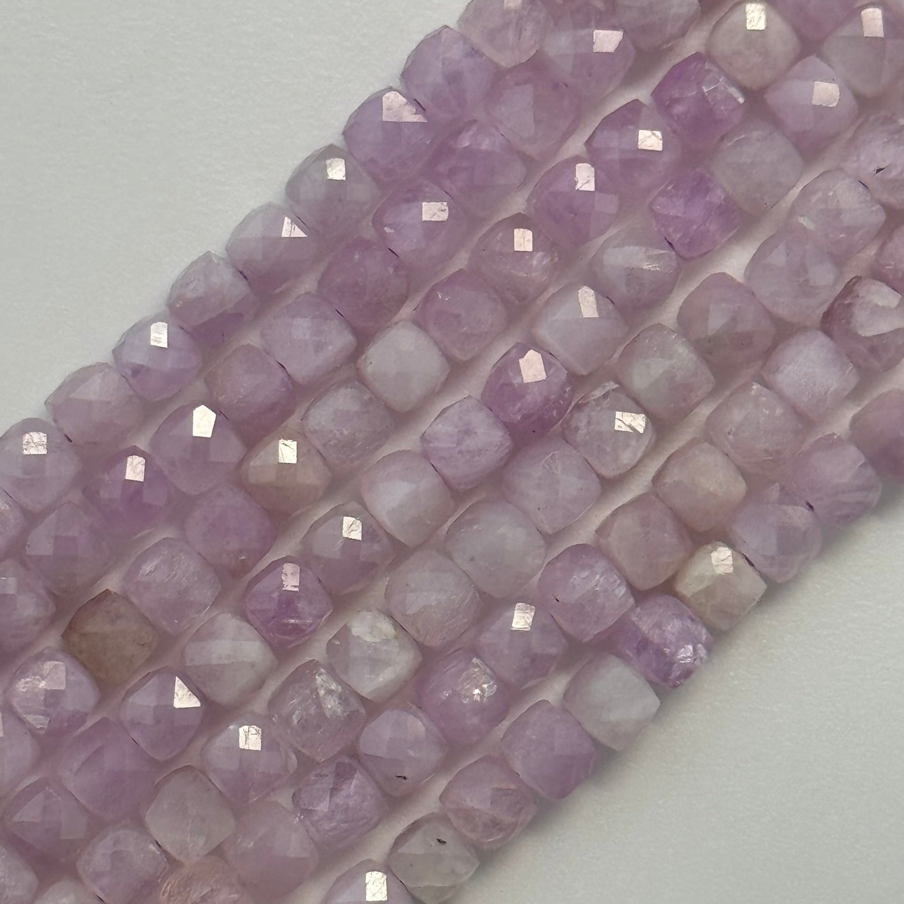 Kunzite Square Beads image 0