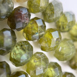 Garnet Faceted Rondelle Beads image 8