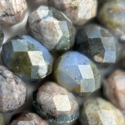 Lianite Faceted Rondelle Beads image 2