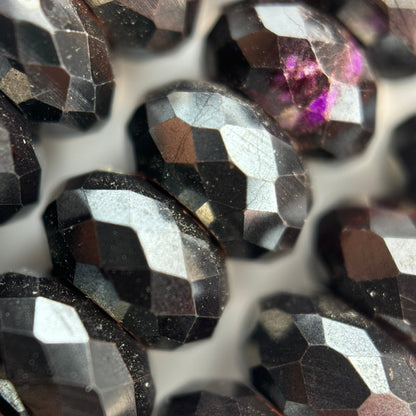 Sugilite Faceted Rondelle Beads image 5