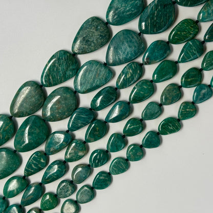 Brazilian Amazonite AAAA Freeform Gemstone Beads image 13