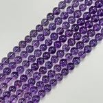 Lavendar Amethyst AAA Polished Round Beads image 3