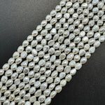 AA White Potato Pearl  8x6mm image 2