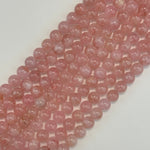Morganite AA Polished  Round Beads image 6