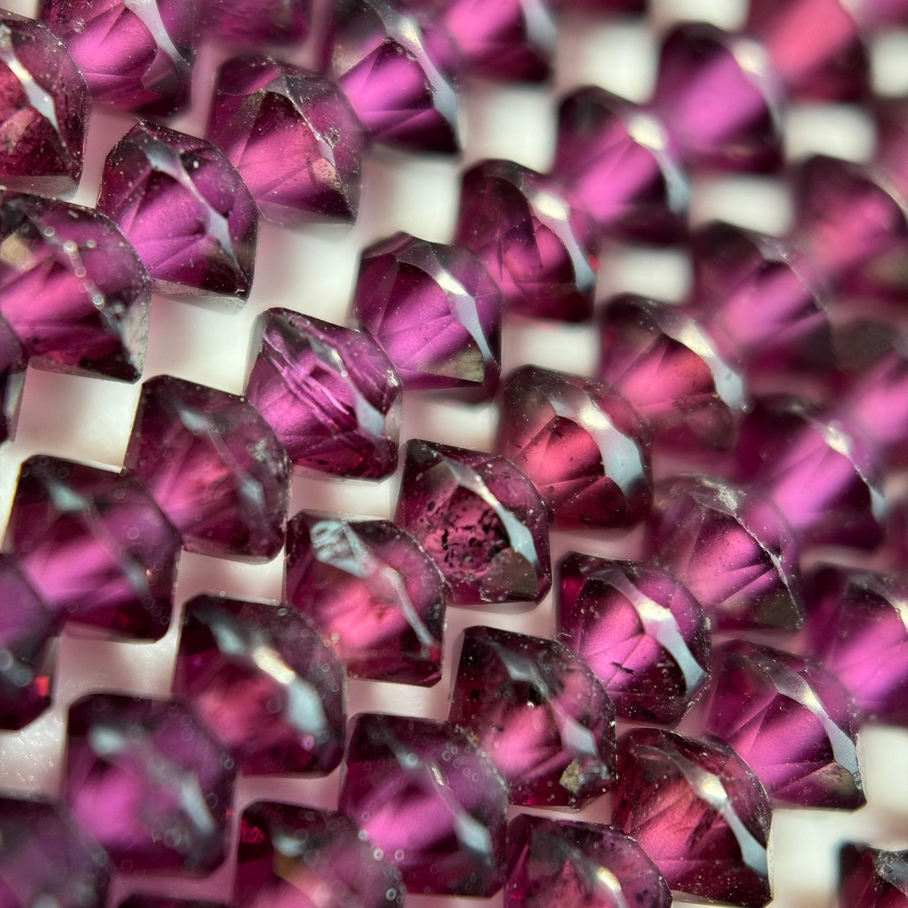 Garnet Space Ship Beads image 8