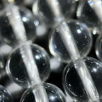Clear Quartz Polished  Round Beads image 6