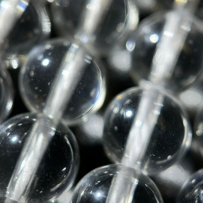 Clear Quartz Polished  Round Beads image 6