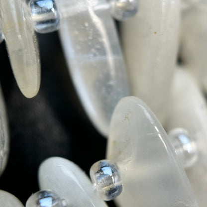 Rainbow Moonstone Polished Blade Beads image 6