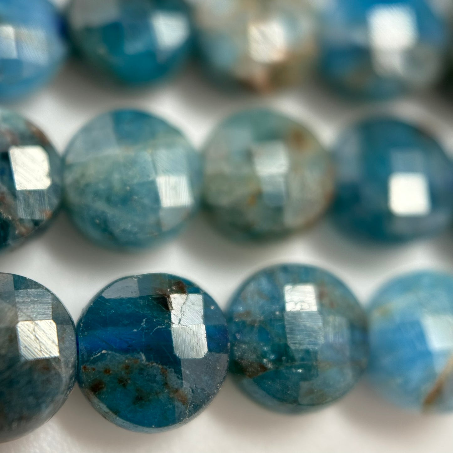 Apatite Lentils Beads image 3