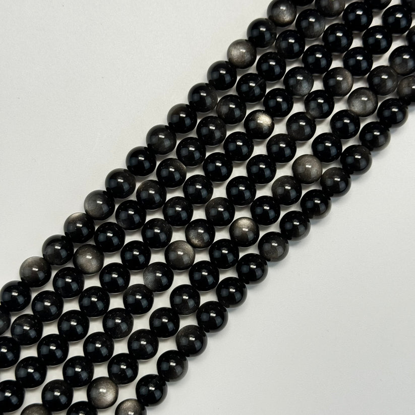 Polished Smooth Round Gemstone Beads