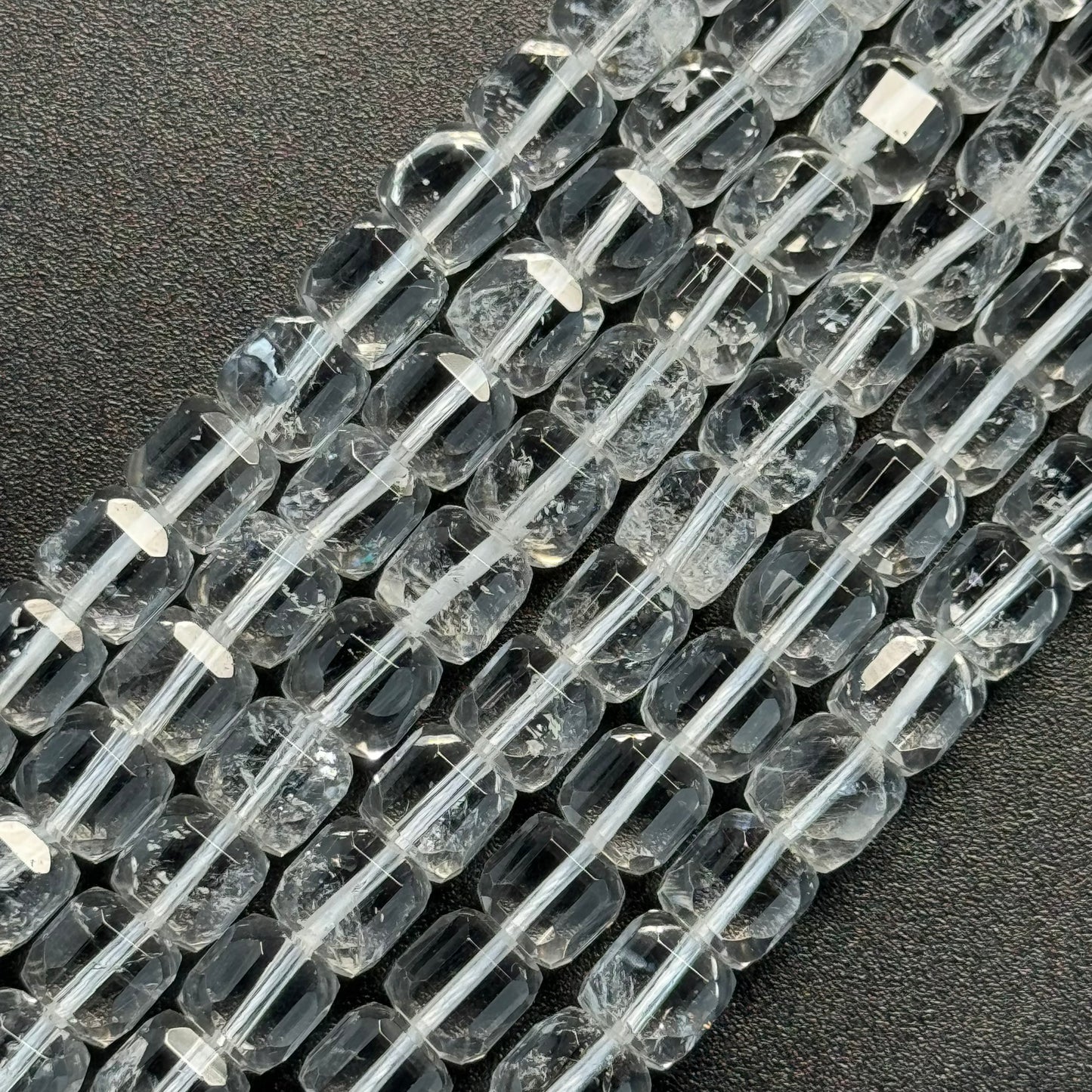 Clear Quartz Square Beads image 8