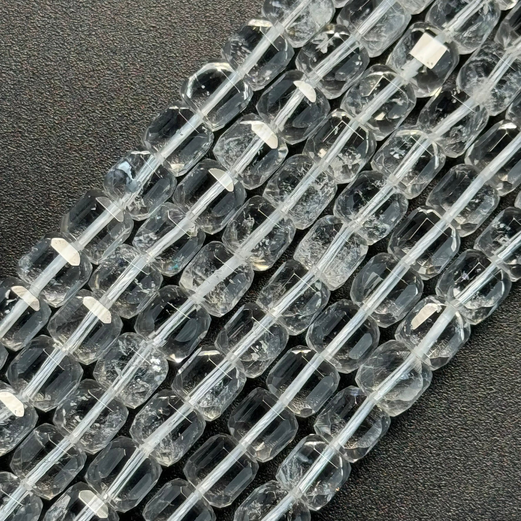 Clear Quartz Square Beads image 8