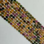 Tourmaline Faceted Oval Beads (AA Quality) image 6
