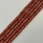 Rhodochrosite Rondelle Polished Beads image 3