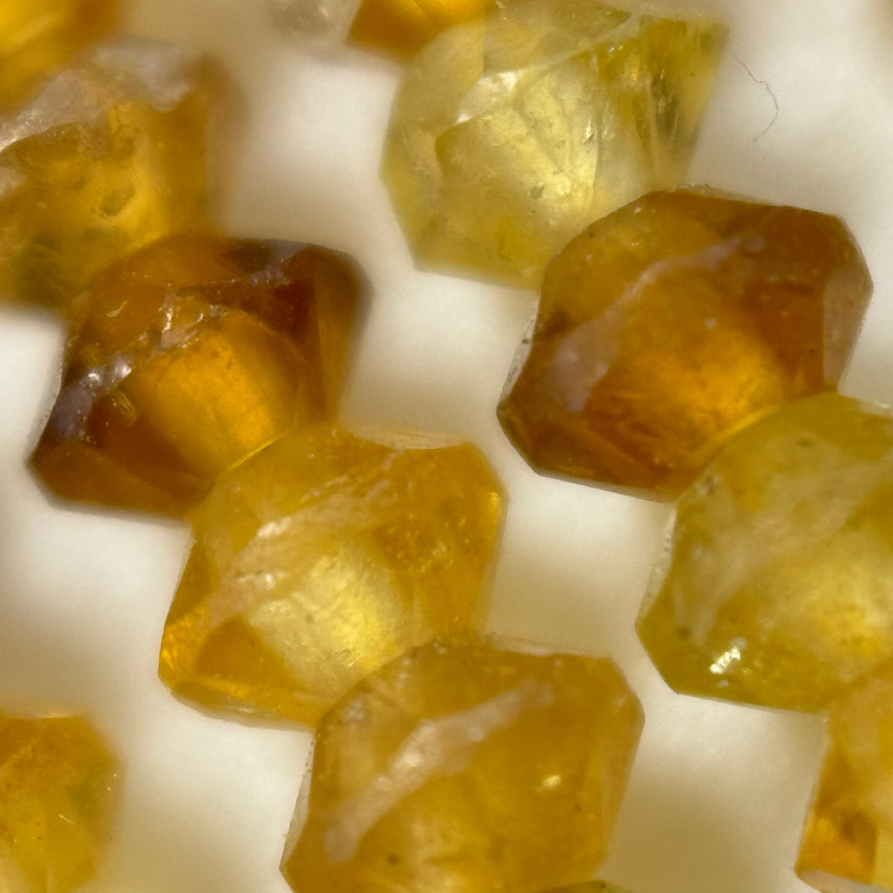 Yellow Tourmaline Space Ship Beads image 2