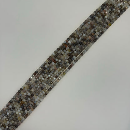 Botswana Agate Faceted Rondelle Beads image 6