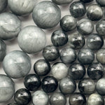 Hawk's Eye Polished  Round Beads image 5