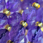 Amethyst Faceted Barrel Beads image 4