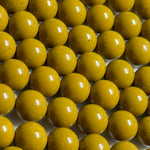 Yellow Mookaite Polished Round Beads image 12