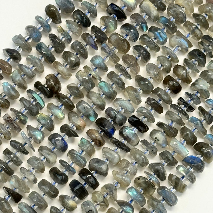 Labradorite Blade Polished Beads image 0