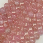 Morganite AA Polished  Round Beads image 2