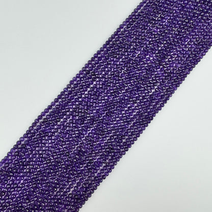 Amethyst Faceted Round Beads image 7