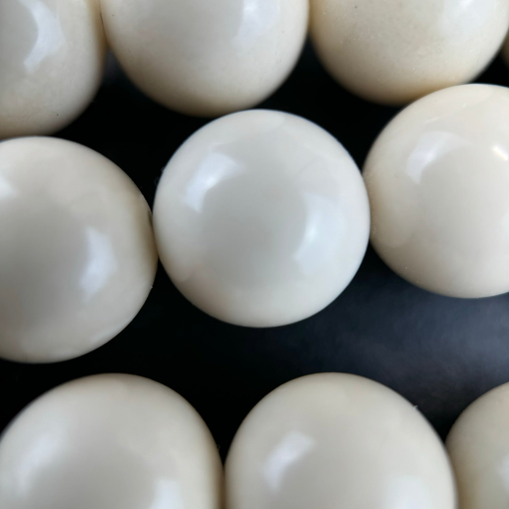 River Rock Polished Round Beads image 1
