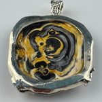 Druzy Chalcedony Quartz Coral Reef Design Pendant 925 Sterling Silver image 6