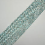 Hemimorphite Faceted Round Beads image 5