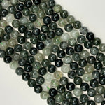 Green Rutilated Quartz Polish Round Beads image 3