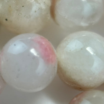 Sakura Rhodonite Polished Round Beads - Color B image 5