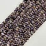 Charoite Rondelle Polished Beads image 3