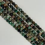 Chrysocolla Faceted Round Beads image 7