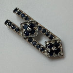 Sapphire Pendant in 925 Sterling Silver image 1
