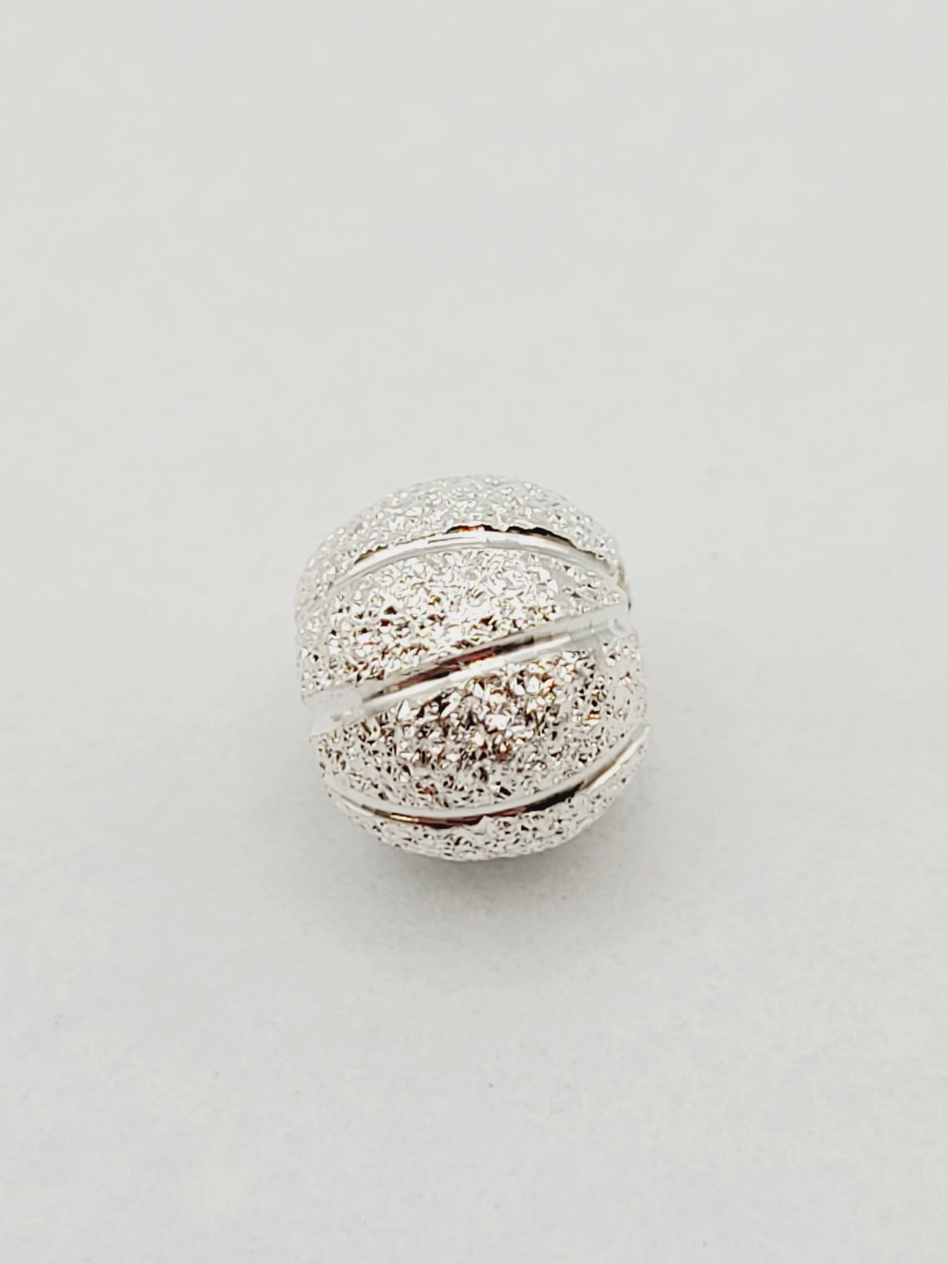 Pumpkin Beads | 925 Sterling Silver | 10/pkg image 0