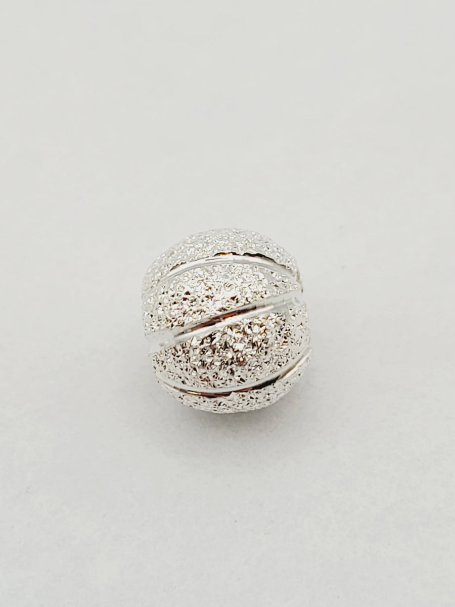 Pumpkin Beads | 925 Sterling Silver | 10/pkg image 0