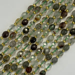 Lodalite (Chlorite) Faceted Barrel 8 Beads image 7