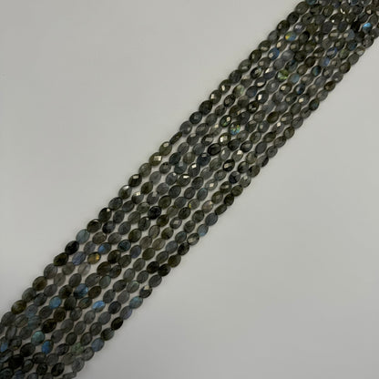 Labradorite Faceted Oval Beads (A) image 11