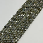 Labradorite Lentils Faceted Beads image 6