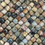 Rhodocrosite Square Beads image 1