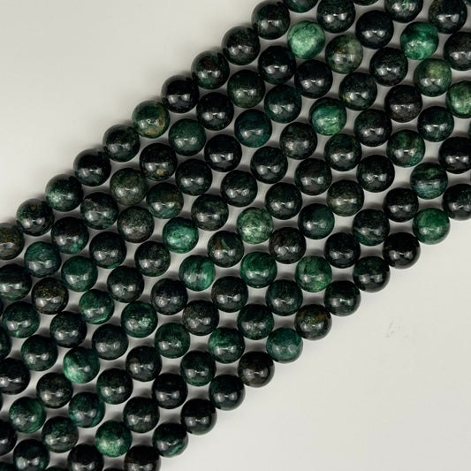 Fuchsite Beads - Polished Round