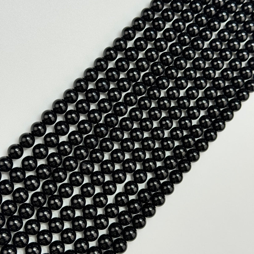 Obsidian Gemstone Beads