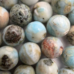 Larimar Polished  Round Beads image 6