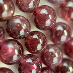 Rhodolite Grape Garnet Polished Round Beads image 2