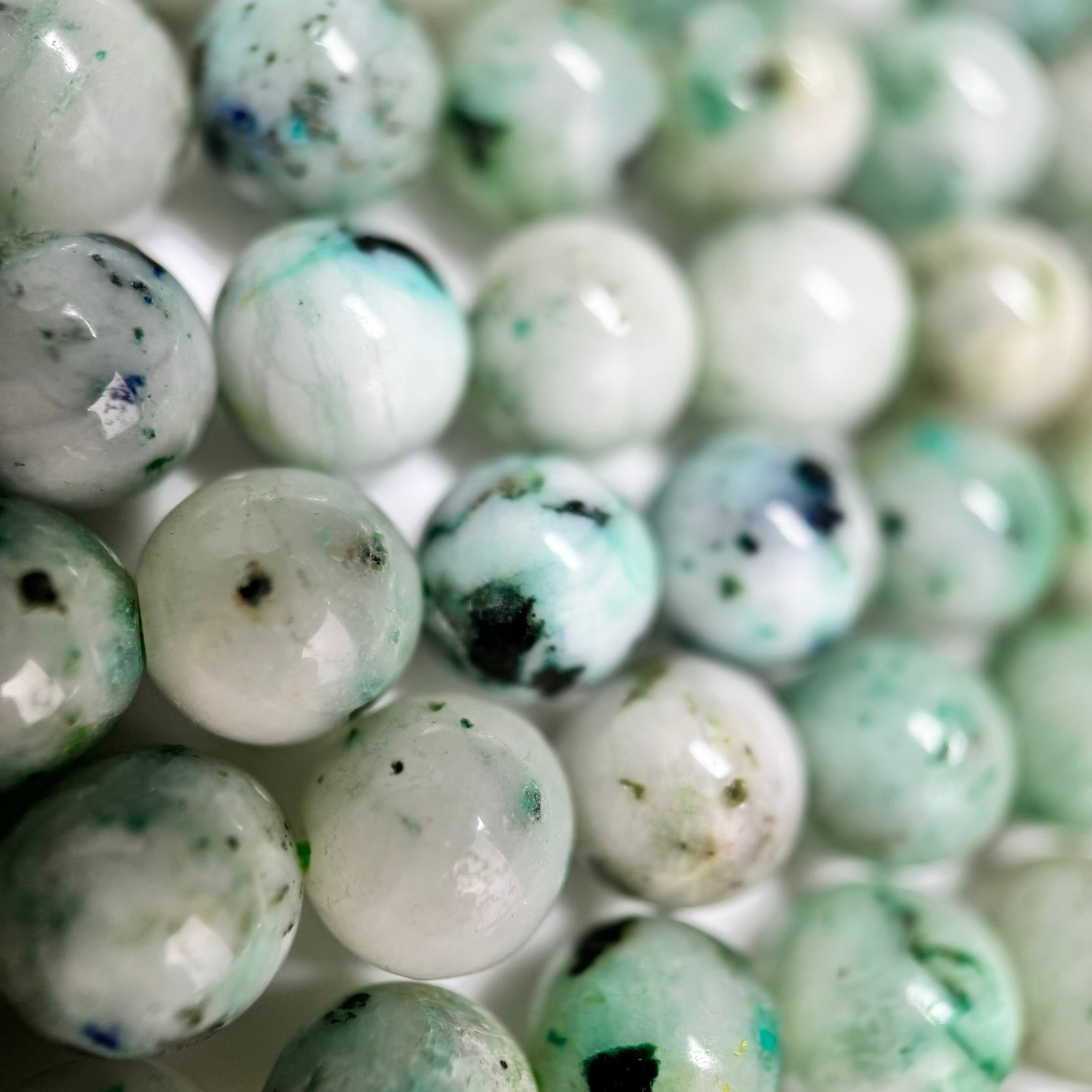 Phoenix Stone Polished  Round Beads image 3