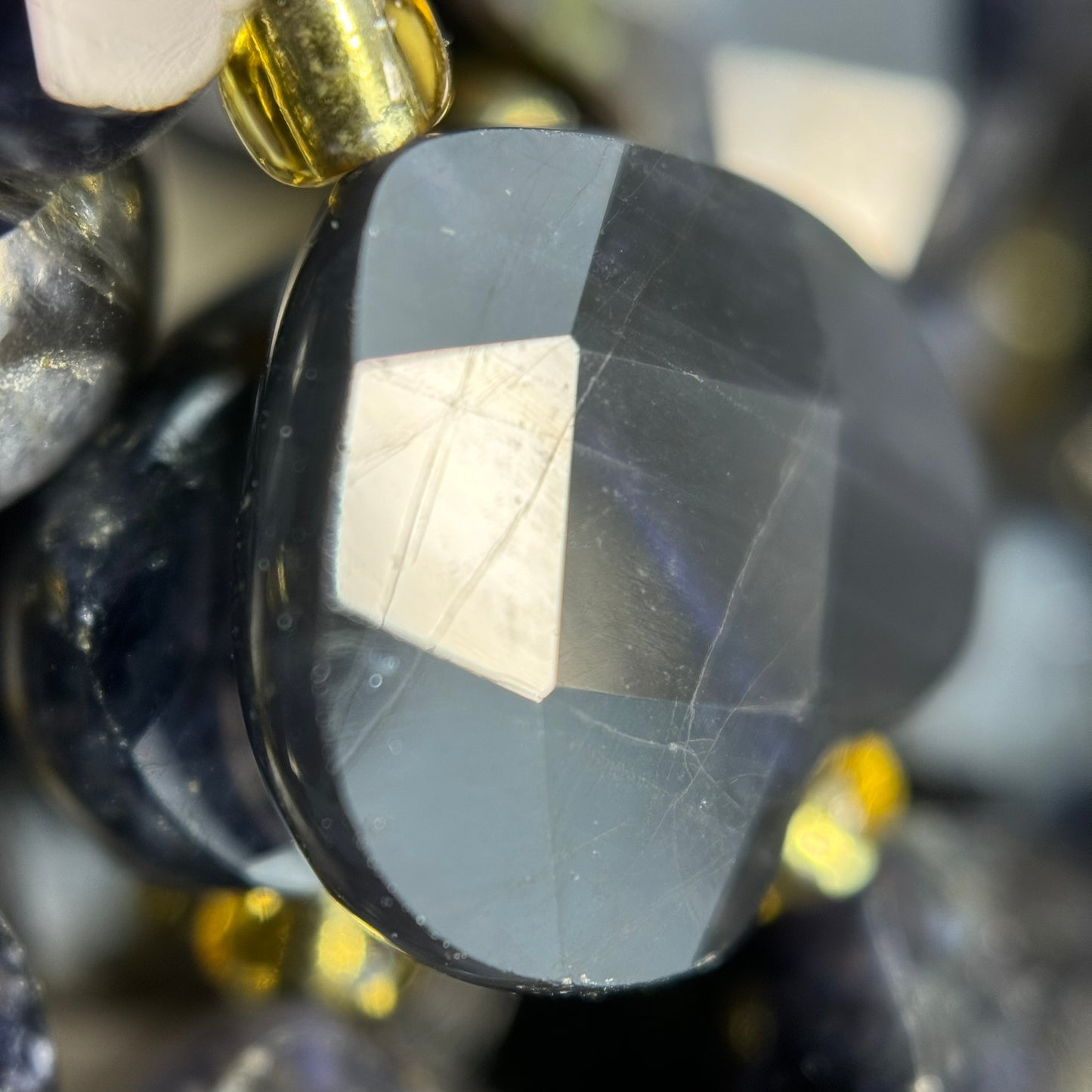 Iolite Faceted Heart 12ÃƒÆ’Ã†â€™Ãƒâ€ Ã¢â‚¬â„¢ÃƒÆ’Ã‚Â¢ÃƒÂ¢Ã¢â‚¬Å¡Ã‚Â¬ÃƒÂ¢Ã¢â€šÂ¬Ã‚Â12 mm Beads image 5