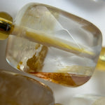 Golden Healer Rectangular Faceted Cushion Cut 10xÂ8 mm Beads image 4