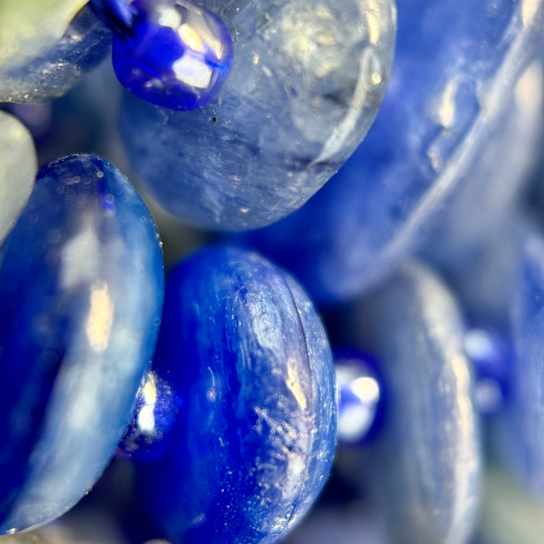Dyed Kyanite Polished Blade Beads image 6